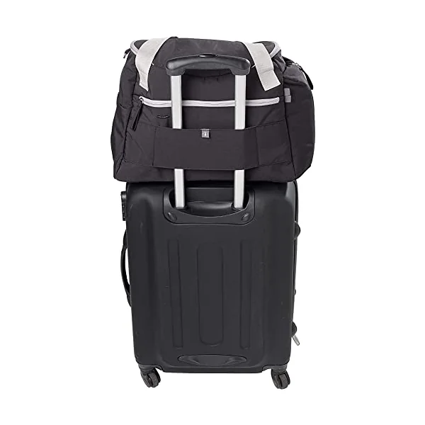 Béaba - Sydney II - Baby Changing Bag - Diaper Bag for Babies and Newborn - Large Capacity - Baby Changing Mat - Isothermal Lunch Pouch - Buggy Attachment System - Dark