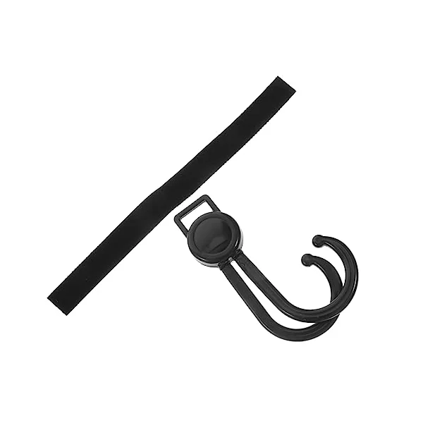 Cabilock 3pcs Stroller Hook Lightweight Carabiners Multi-Function Hooks for Hanging Bags Outdoor Stroller Sturdy Pram Accessories