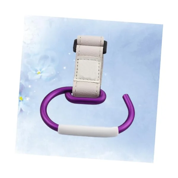 Cabilock Stroller Hooks Clips for Buggy Stroller Hanger Made of Aluminum Alloy for Hanging Diaper Bags Purse