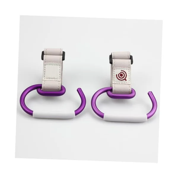 Cabilock Stroller Hooks Clips for Buggy Stroller Hanger Made of Aluminum Alloy for Hanging Diaper Bags Purse
