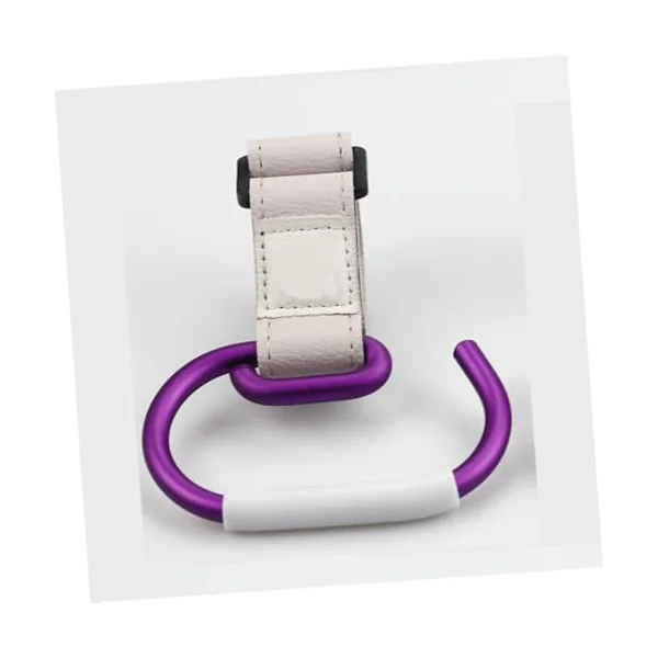 Cabilock Stroller Hooks Clips for Buggy Stroller Hanger Made of Aluminum Alloy for Hanging Diaper Bags Purse