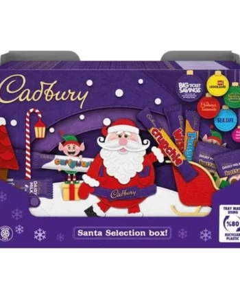 Cadbury Christmas Santa Selection Box 145g x8