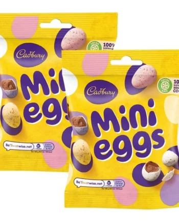 Cadbury Mini Eggs Chocolate Bag 80g x2