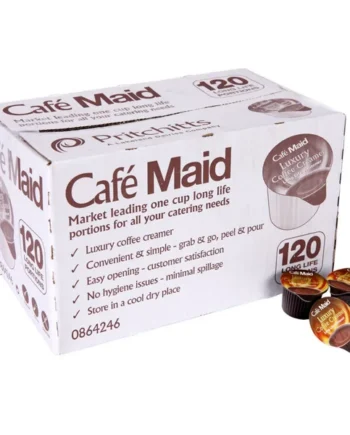 Café Maid Long Life Luxury Coffee Creamer, 120 x 12ml