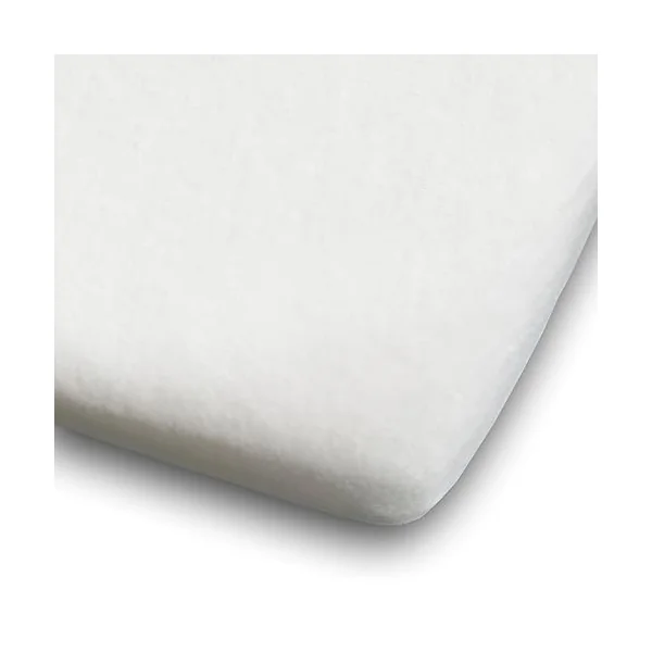 Callowesse 2 Pack Cot Bed Fitted Sheets – Organic Cotton Baby Bedding, 70 x 140 cm – Elasticated Edges for Snug Fit – White