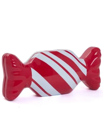Candy Cane Filled Tin