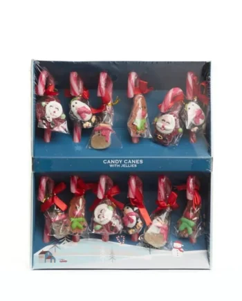 Candy Canes With Jellies 264g