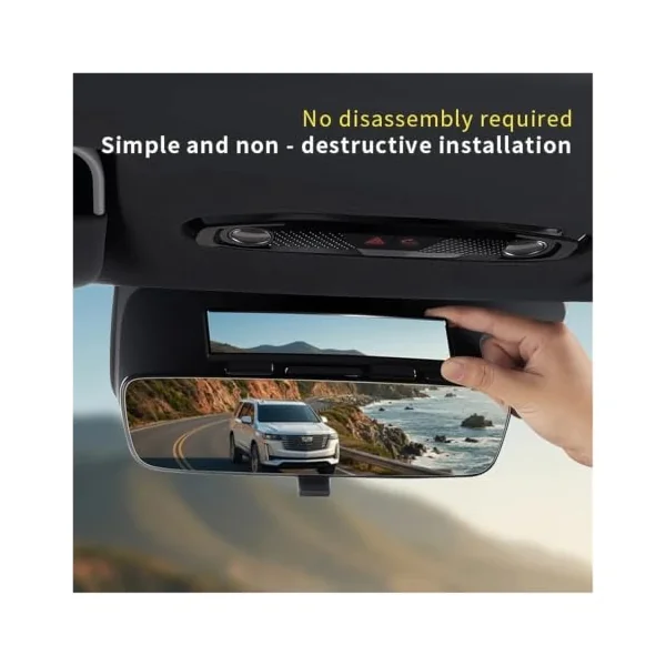 Car Interior Rear View Mirror Car Safety View Back Seat Mirror | Baby Pet Car Mirror Infant Facing Rear Ward Child Care Safety Kids Monitor Car Rearview Mirror