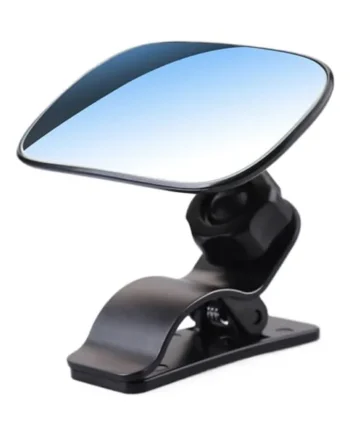Car Mirror Baby Rear View, 360° Rotatable Baby Car Mirror, Wide Angle Convex Baby Mirror for Car Back Seat, Clip-On 3.5x2.2 Inch Baby Car Seat Mirror