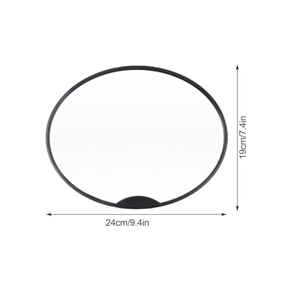 Car Mirror Rear Facing 360 Degree Rotation Adjustable Shatterproof Double | Carseat Mirror Night Travel Backseat Stroller Child Kids Vehicle Moving