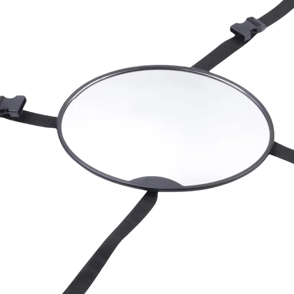 Car Mirror Rear Facing 360 Degree Rotation Adjustable Shatterproof Double | Carseat Mirror Night Travel Backseat Stroller Child Kids Vehicle Moving
