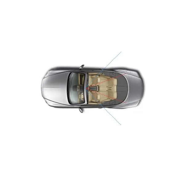 Car Safety View Mirror Rear Facing Seat Mirror Care Square Safety Monitor Car Accessories