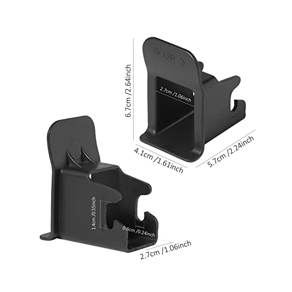 car seat isofix locater guide Safety Seat Buckle latch (2 pcs)