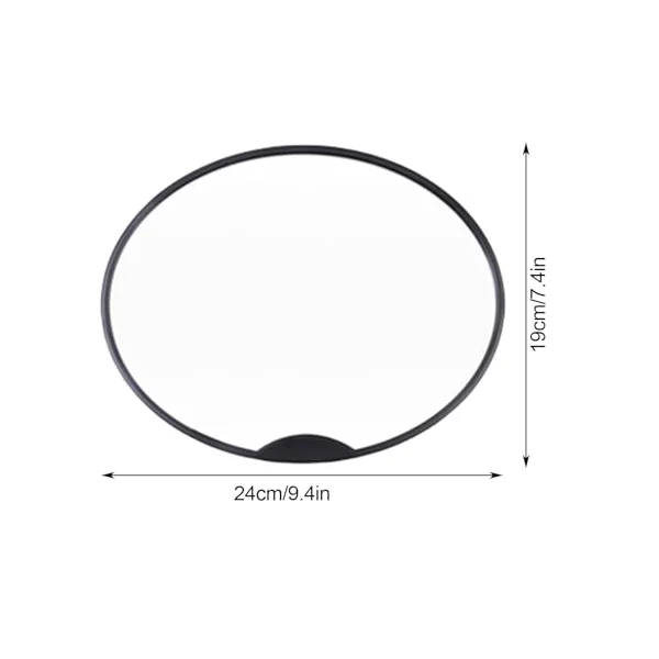 Car Seat Mirror for Rear Facing Shatterproof Double Straps Wide View | Headrest Mirror Rear Facing Night Travel Backseat Stroller Child Kids Vehicle Moving