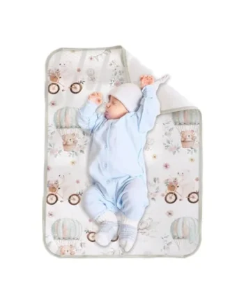 Changing Mat - Foldable Waterproof Pad for Diaper Changes | Lightweight Foam with Easy Clean Ideal for Travel, Nursery, or Waterproof and Easy to Clean 27.56x19.69 in