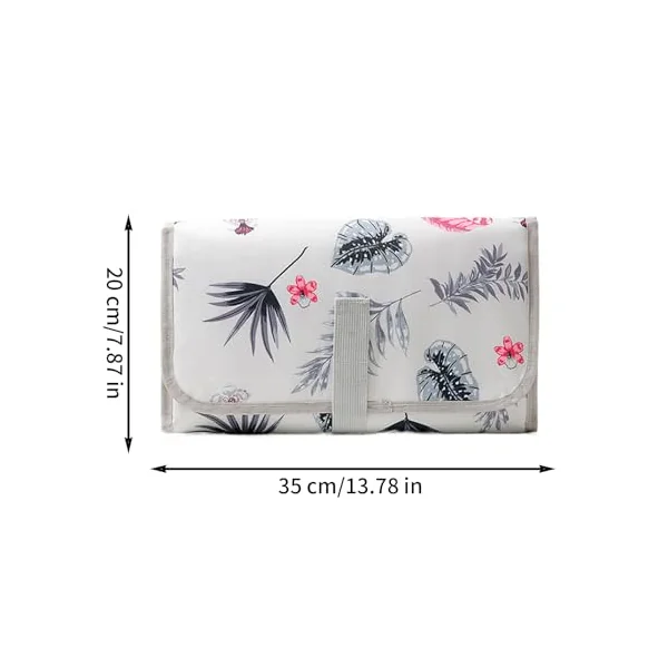 Changing Mat Portable Changer Pad | Reusable Stroller Accessories Travel Supplies for Nursery Daycare Hospital Postpartum Picnic Camping Airplane Boy Girl