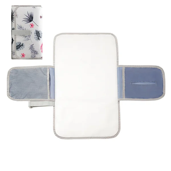 Changing Mat Portable Changer Pad | Reusable Stroller Accessories Travel Supplies for Nursery Daycare Hospital Postpartum Picnic Camping Airplane Boy Girl