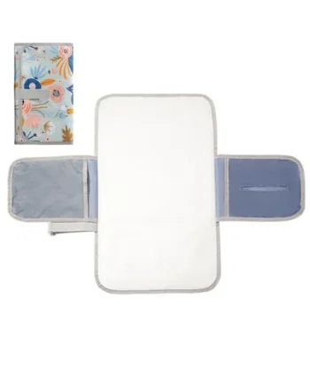 Changing Mat Portable Changing Pad | with Wipes Pocket, Foldable Stroller Accessories for Hospital Camping Daycare Nursery Dad Mom Postpartum