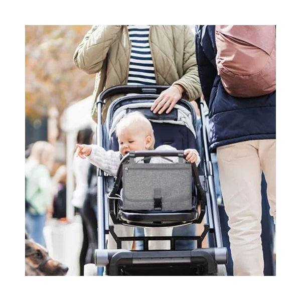 Changing Mat Portable Convenient | Changing Station Travel Diaper Change Mat for Car Seats, Bags, Strollers, Nurseries, Cribs, High Chairs, Playards