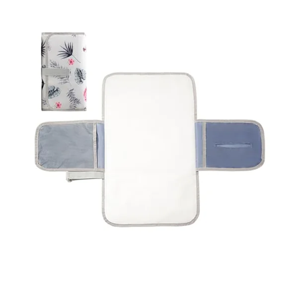 Changing Mat, Waterproof Nappy Changing Mat, Reusable Changing Mat, Travel Accessories for Children's Room, Nursery, Hospital, Travel