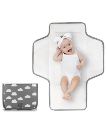 Changing Pad | Built-in Pillow New Born for | Waterproof Portable Changing | Mat, Excellent Shower/Registry