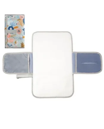Changing Pad Diaper Mat Changing Pad for | Foldable Travel Accessories with Wipes Pocket for Stroller Boy Girl Parents Dad Nursery Daycare Hospital Airplane