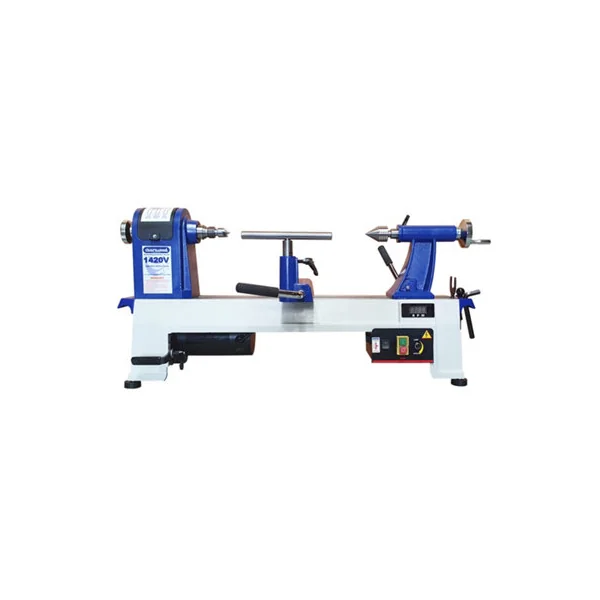 Charnwood 1420V Wood Turning Heavy Duty Bench Lathe, Variable Speed, 14" x 20"