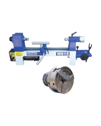 CHARNWOOD W815P Variable Speed Mini Woodturning Lathe with 3 Jaw Chuck