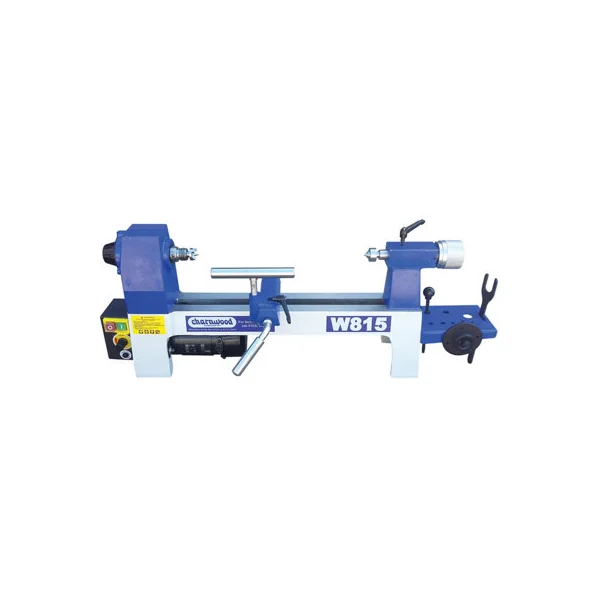 CHARNWOOD W815P Variable Speed Mini Woodturning Lathe with 3 Jaw Chuck