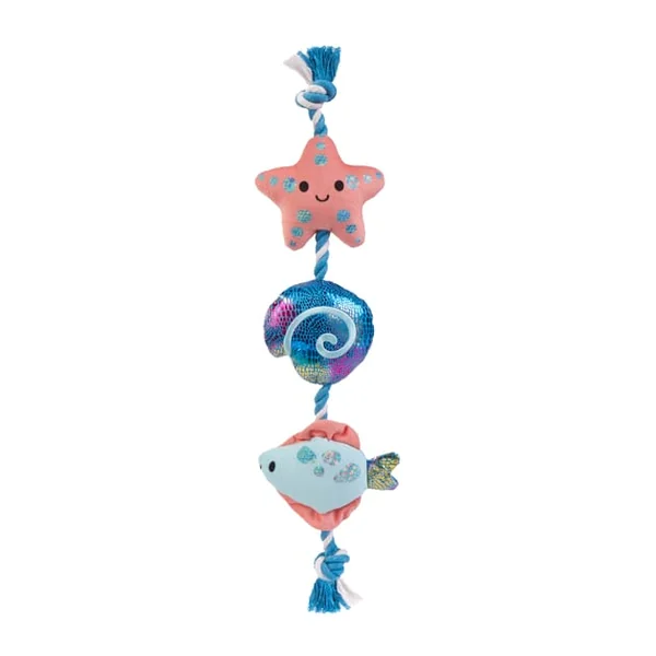 Chester's Seashells On A Rope Tug Dog Toy