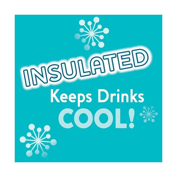 Chicco Glow in the Dark Double-Wall Insulated Sippy Cup with Bite-Proof Rim Spout and Spill-Free Lid 9oz.| Top-Rack Dishwasher Safe | Easy to Hold with Ergonomic Indents | 12+ Months