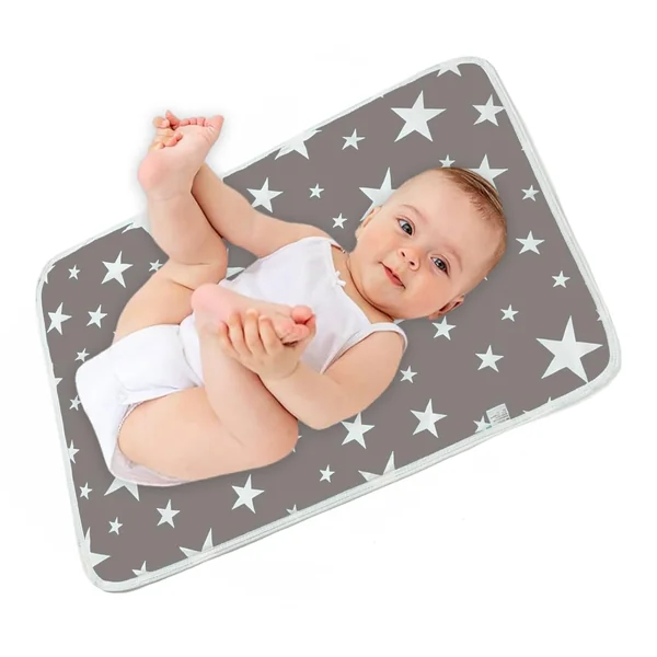 Child Changing Mat Waterproof Portable | Lightweight Changing Pads for Child Portable Washable Waterproof Absorbent Child Change Mat Small Kids and Children Boys