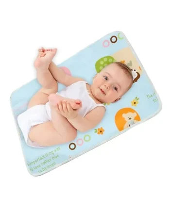 Child Changing Mat Waterproof Portable | Travel Diaper Change Mat for Neonate Babe Tot Little Girl Boy On The Move Stroller Daycare Machine Washable