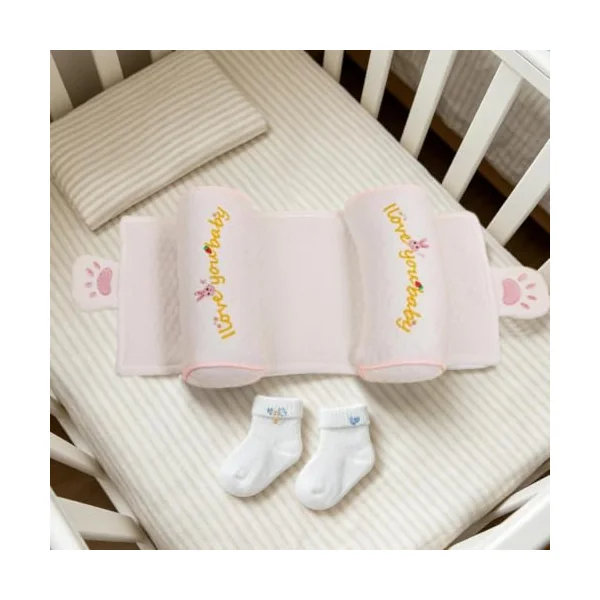 Child Pillow Breathable Washable Headrest Cushion | Flat Pillow for Home Bedroom Travel Car Seat Stroller Hospital Daycare
