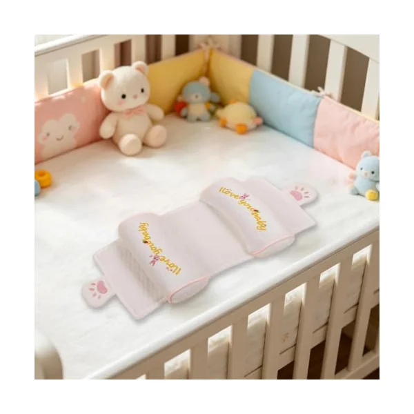 Child Pillow Washable Breathable Support Headrest | Bed Pillows for Car Seat Stroller Hospital Daycare Travel Bedroom Home