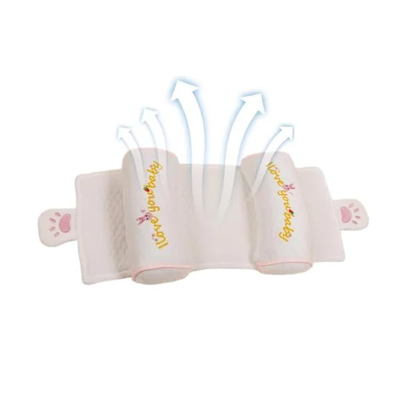Child Pillow Washable Breathable Support Headrest | Bed Pillows for Car Seat Stroller Hospital Daycare Travel Bedroom Home