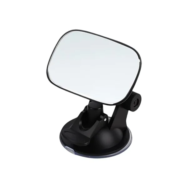 Children's Car Mirror for Reverse Direction, Curved Automotive Glass, Car Seat Mirror with Clear Wide Vision for Backward Facing Children, for Observation and Viewing from the Rear Seat in L