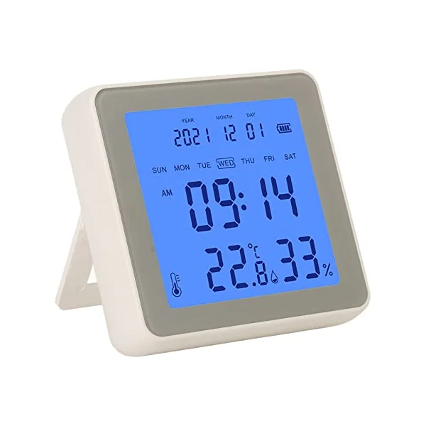 ciciglow Wifi Thermometer,Temperature Humidity Monitor with Smart Alert,Large Back-Light Screen,Baby Room Thermometer for Indoor Baby Home Garage Greenhouse Cellar for IOS & Android