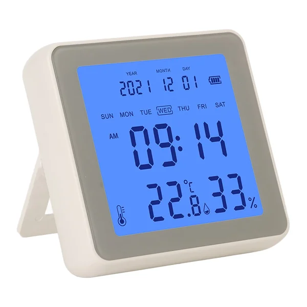 ciciglow Wifi Thermometer,Temperature Humidity Monitor with Smart Alert,Large Back-Light Screen,Baby Room Thermometer for Indoor Baby Home Garage Greenhouse Cellar for IOS & Android