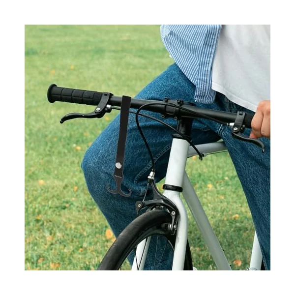 Ciieeo 2 Pcs Stroller Hanger Hooks Stainless Steel No-Drill Small Hooks for Motorcycle and Shopping Bag Hanging