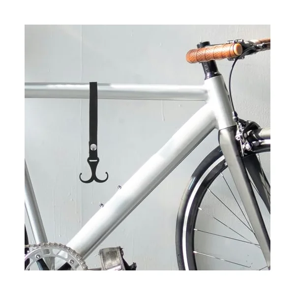 Ciieeo 2 Pcs Stroller Hanger Hooks Stainless Steel No-Drill Small Hooks for Motorcycle and Shopping Bag Hanging