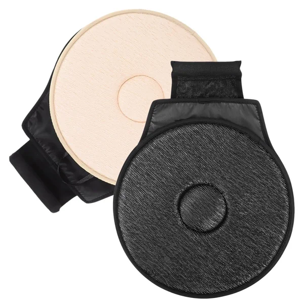 Ciieeo 2pcs 360° Rotating Swivel Seat Cushion for Car Seats, Portable Fabric Pad with Quick Installation and Removal, Comfortable Support for Pregnant and Elderly Users