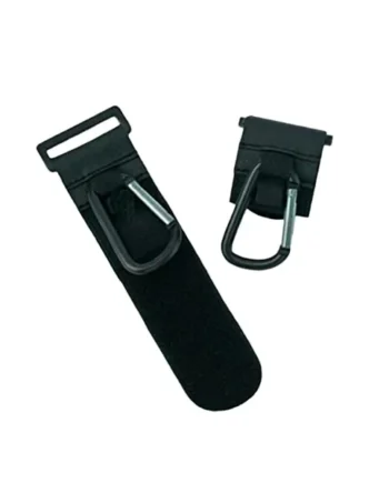 Ciieeo 2pcs Metal Stroller Hooks for Car Hanger Practical Use Pram Black Hooks for Home