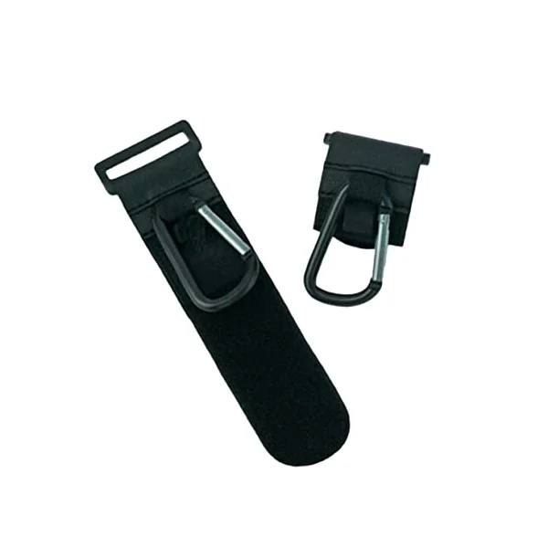 Ciieeo 2pcs Metal Stroller Hooks for Car Hanger Practical Use Pram Black Hooks for Home