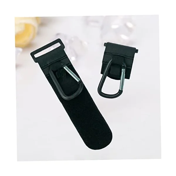Ciieeo 2pcs Metal Stroller Hooks for Car Hanger Practical Use Pram Black Hooks for Home