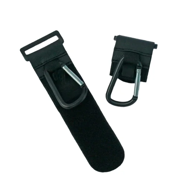 Ciieeo 2pcs Metal Stroller Hooks for Car Hanger Practical Use Pram Black Hooks for Home