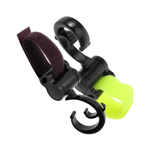 Ciieeo 2pcs Universal Heavy Duty Stroller Strap Hooks for Baby Stroller, Plastic and Fabric Material, Compact Design for Diaper Bags and Umbrellas, for Outing and On-the-go Use