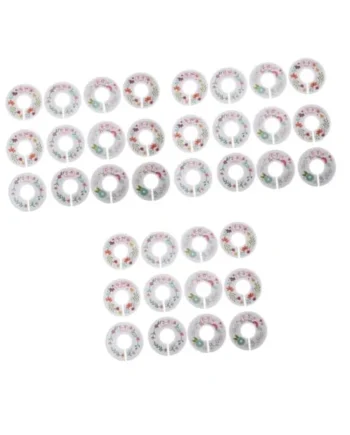 Ciieeo 36pcs Nursery Closet Organizer Dividers Cartoon Age Clothes Dividers for Boys and Girls Closet Organizer DIY Clothes for Boys and Girls Wardrobe
