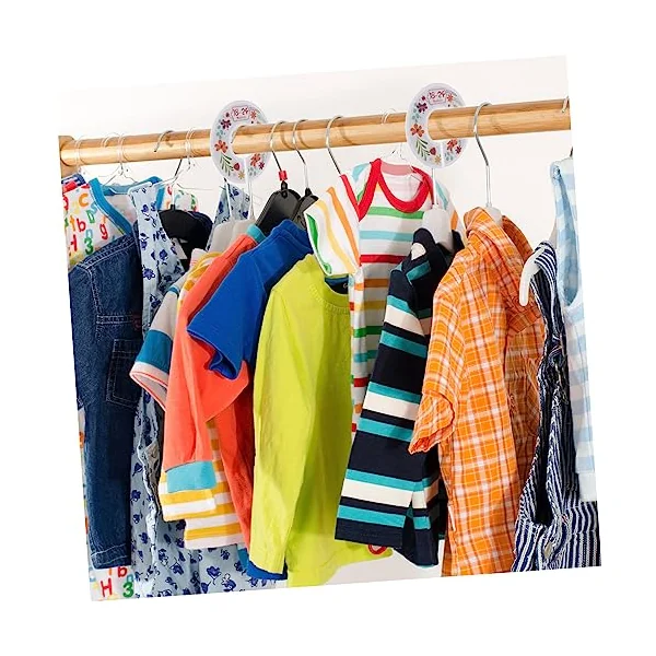 Ciieeo 36pcs Nursery Closet Organizer Dividers Cartoon Age Clothes Dividers for Boys and Girls Closet Organizer DIY Clothes for Boys and Girls Wardrobe