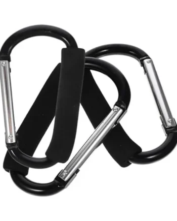 Ciieeo 3pcs Aluminum Alloy Stroller Hooks with Strong Bearing Capacity and Easy to Install for Stroller and Shopping Cart Use, Convenient Hanging Hooks for Bags